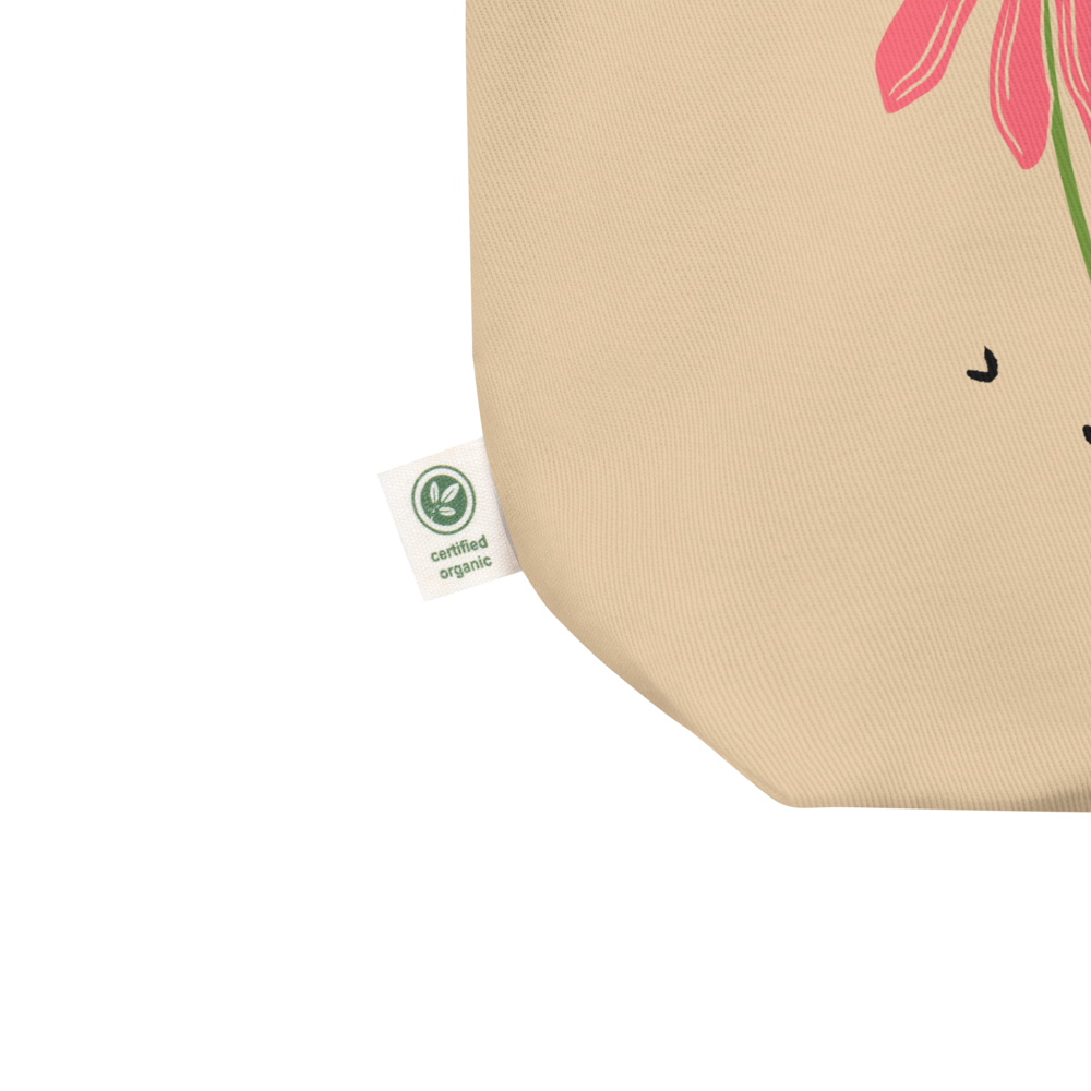 Rudbeckia flower bouquet orange and pink Eco Tote Bag