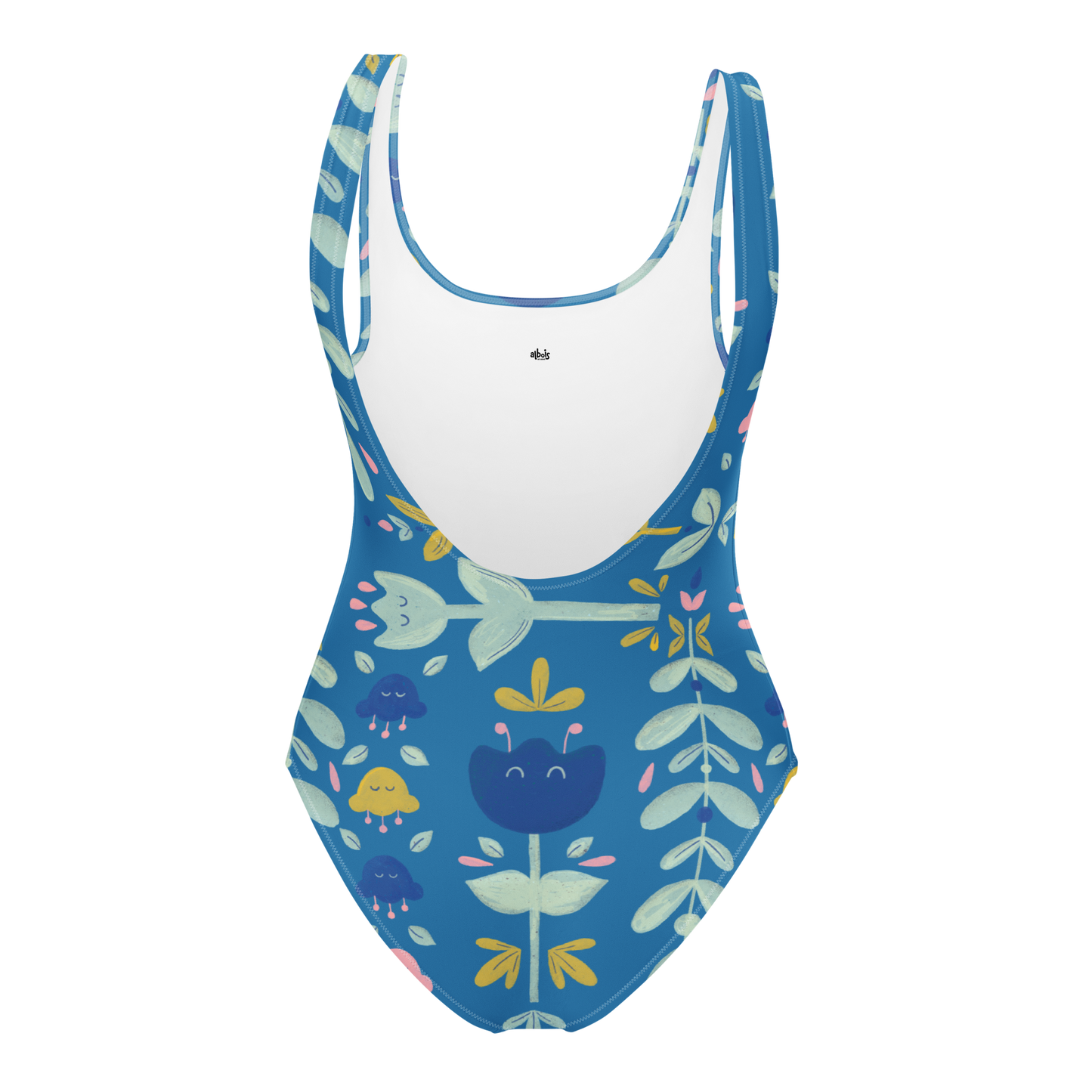Let it bloom blue shades One-Piece Swimsuit