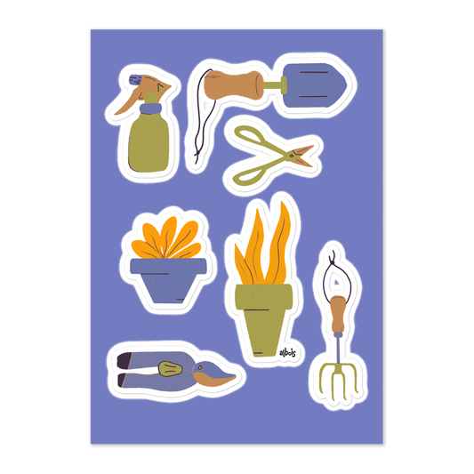 Accessoires de jardin Feuille d'autocollants