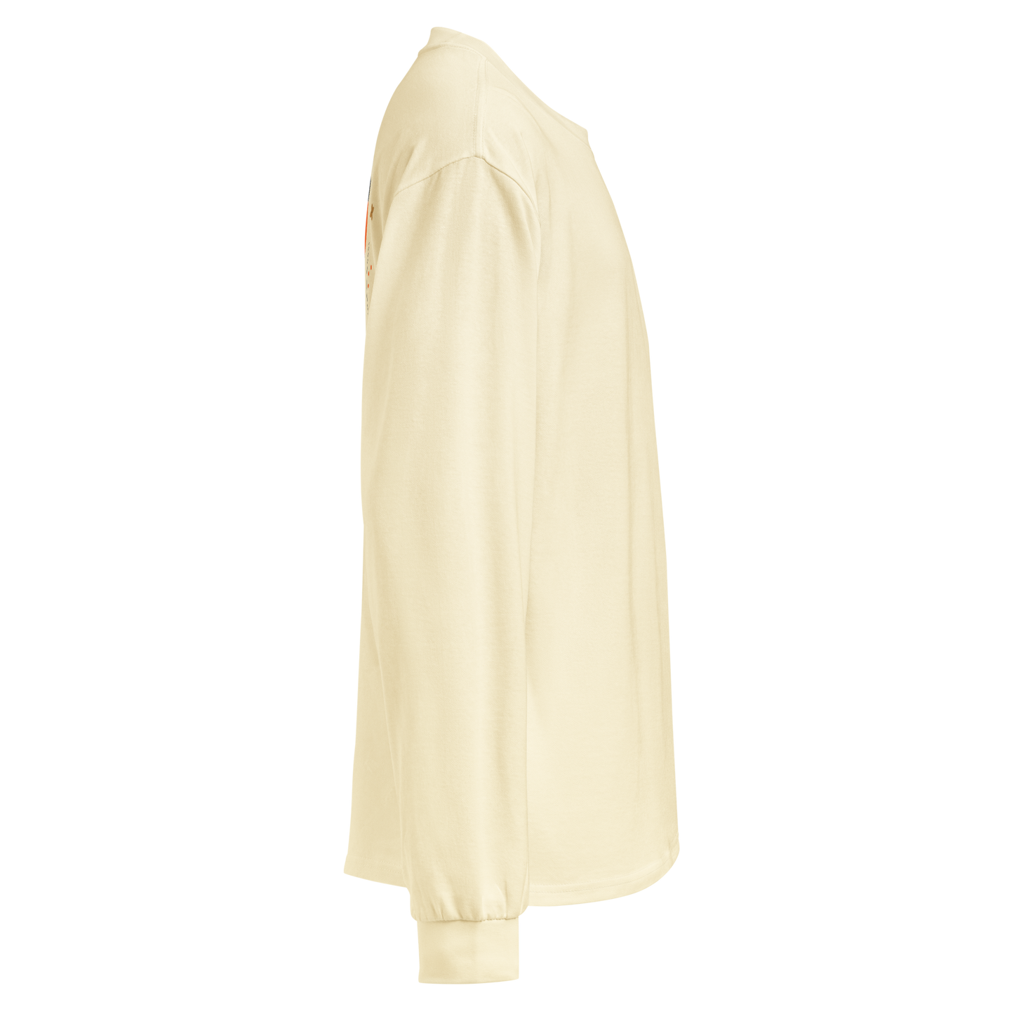 Yeehaw Cowboy boots orange Premium heavyweight long sleeve shirt
