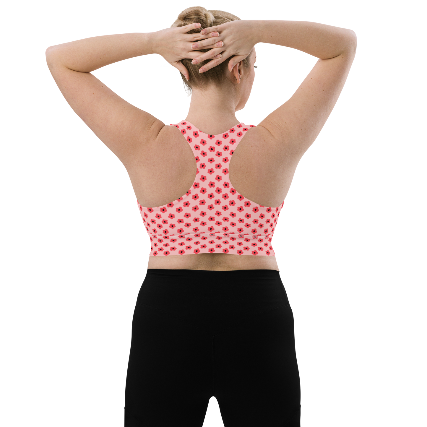 Fraisinette daisiesLongline sports bra