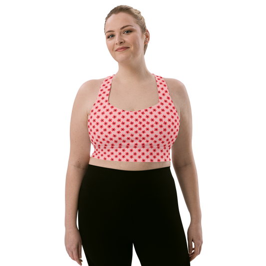 Fraisinette daisiesLongline sports bra