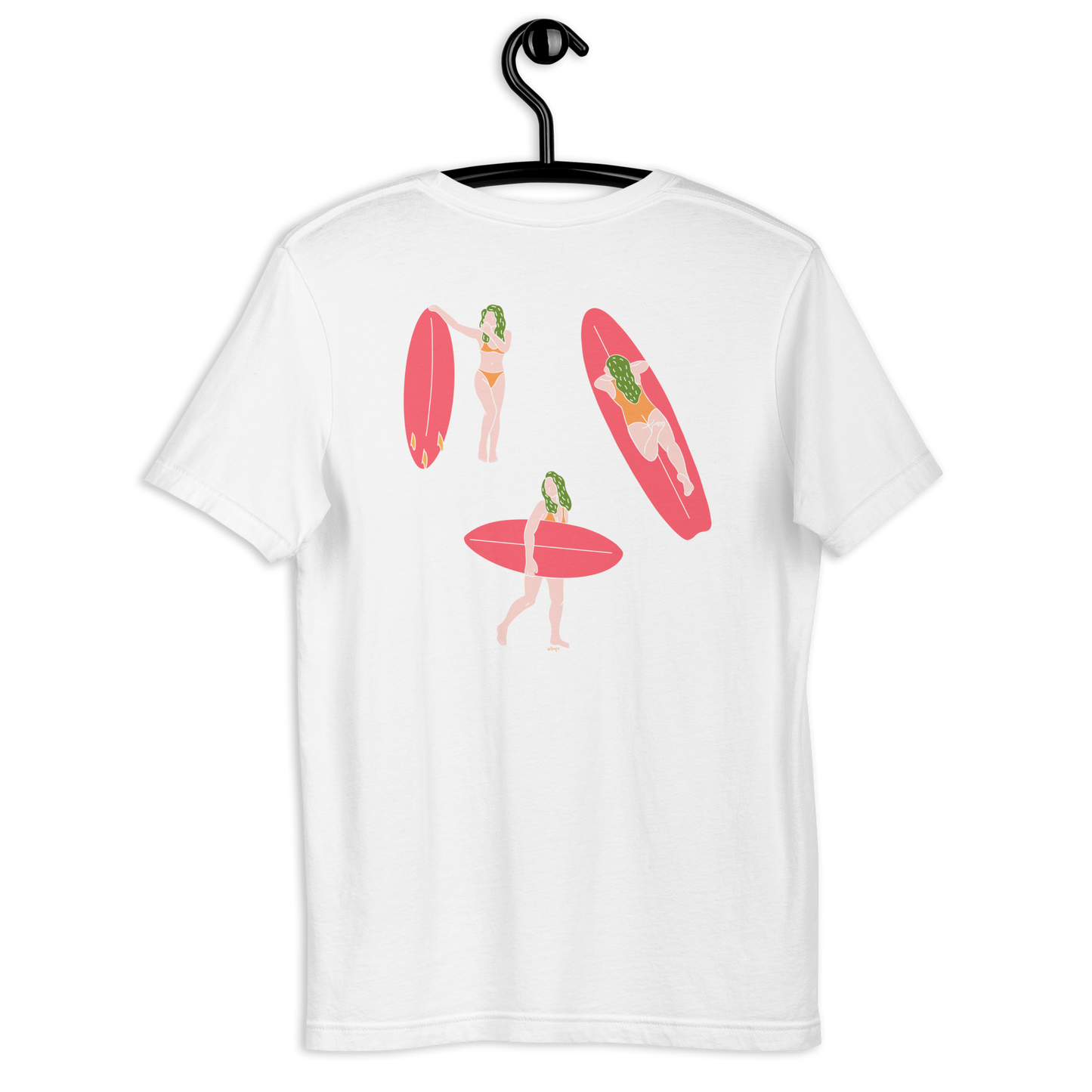 Les surfeuses Unisex t-shirt